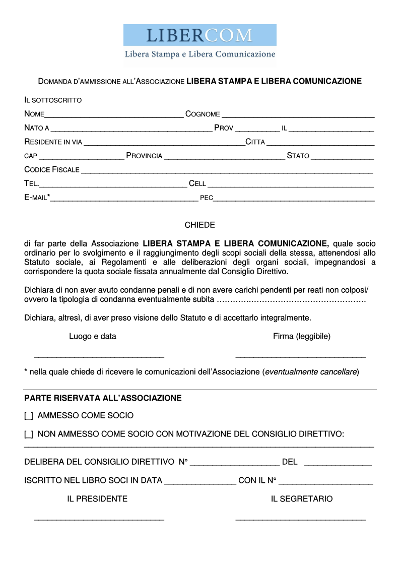 Iscrizione